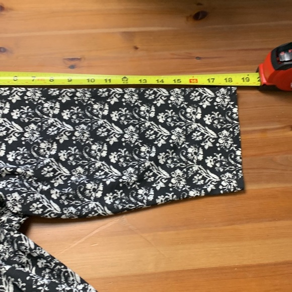 Carroll Reed 100% Cotton Medium Weight Tunic w 3/4 Sleeves Front Tie - Picture 7 of 8